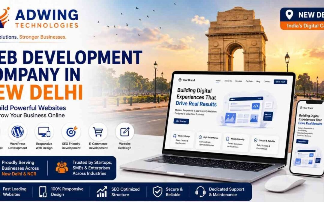 Web Development Company in New Delhi | Adwing Technologies
