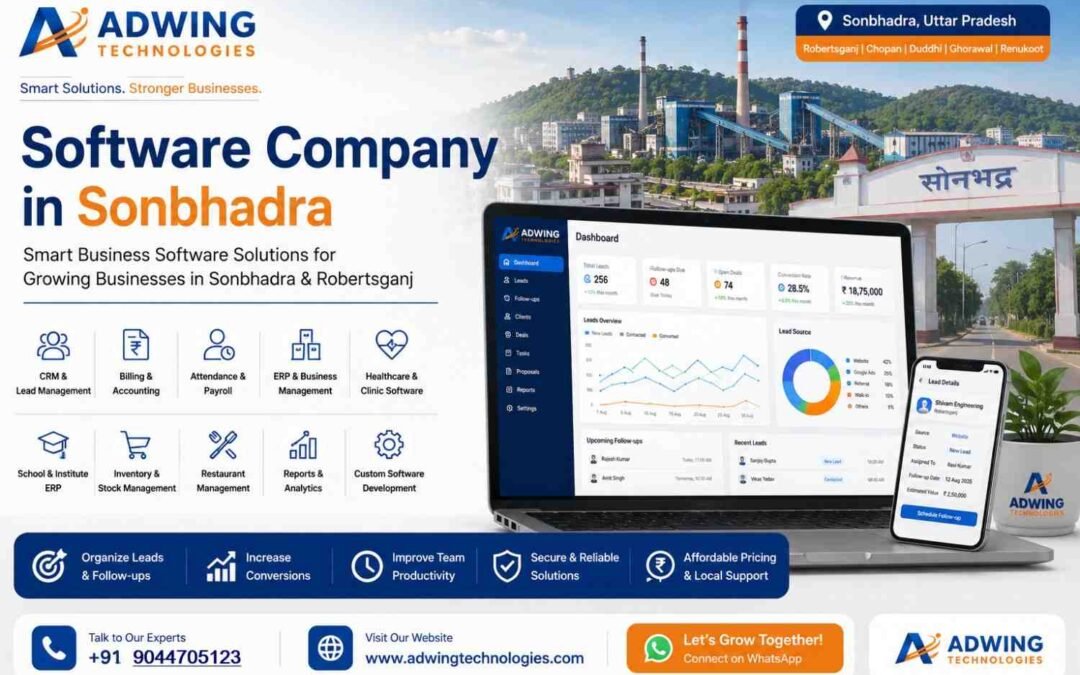 Software Company in Sonbhadra,Uttarpradesh