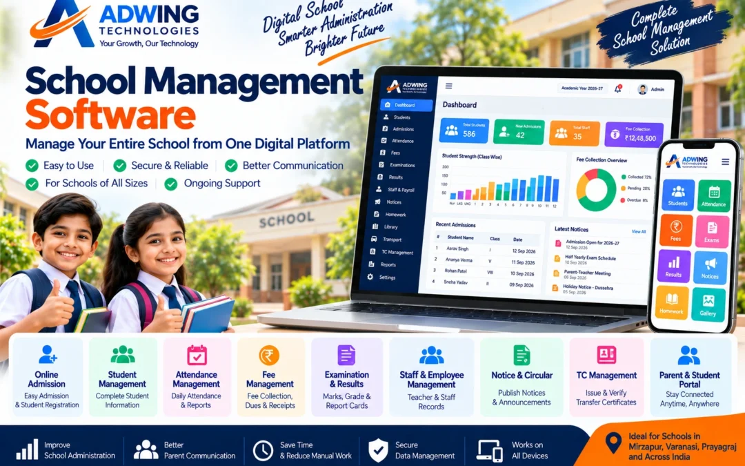 School Management Software EduPlus By Adwing Technologies
