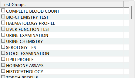 TEST GROUP