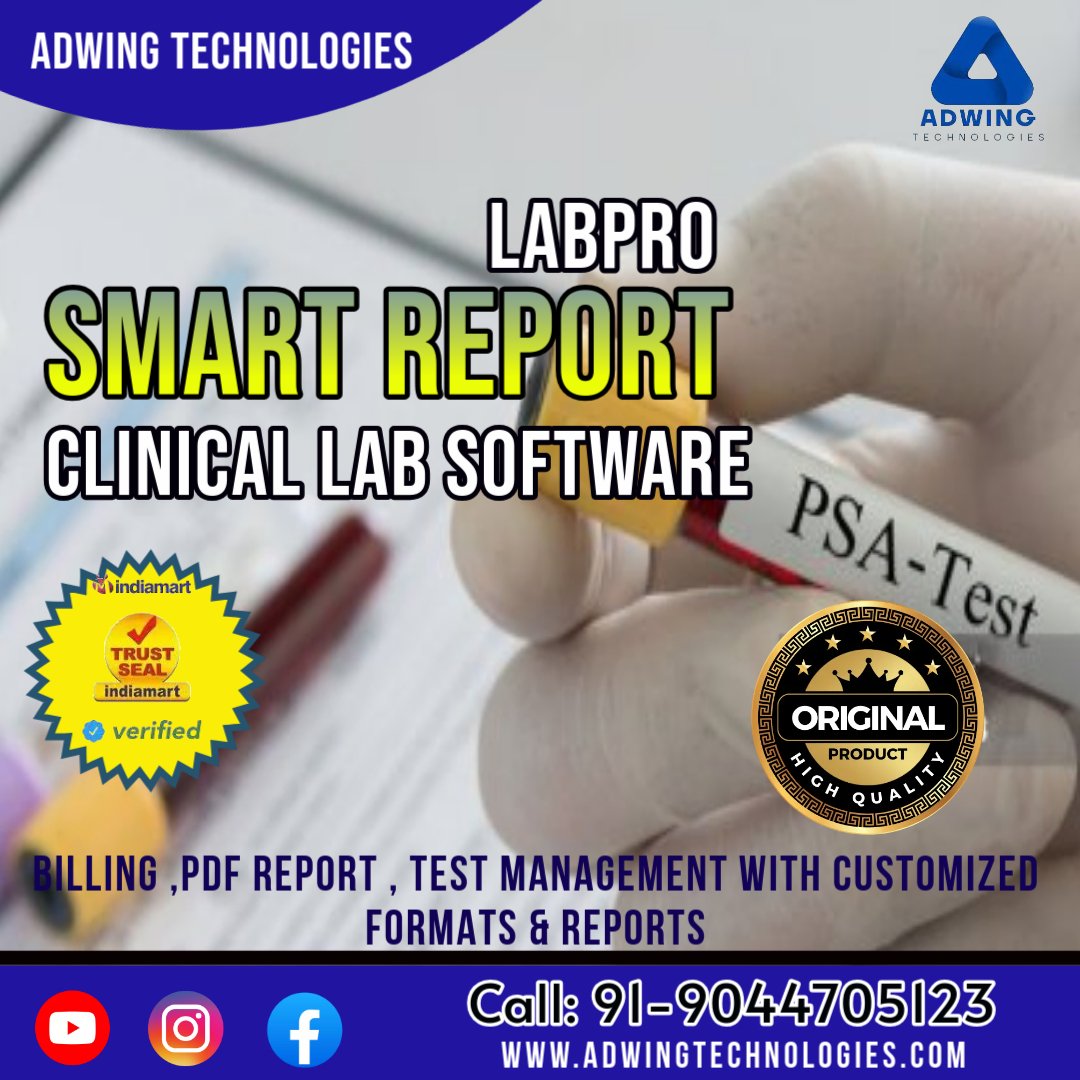 Smart report pathology software