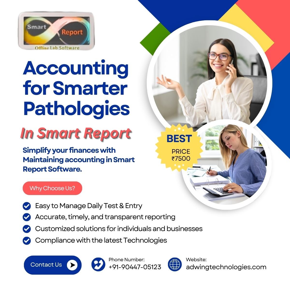 Accounting in Smart Report SMART REPORT LAB SOFTWARE