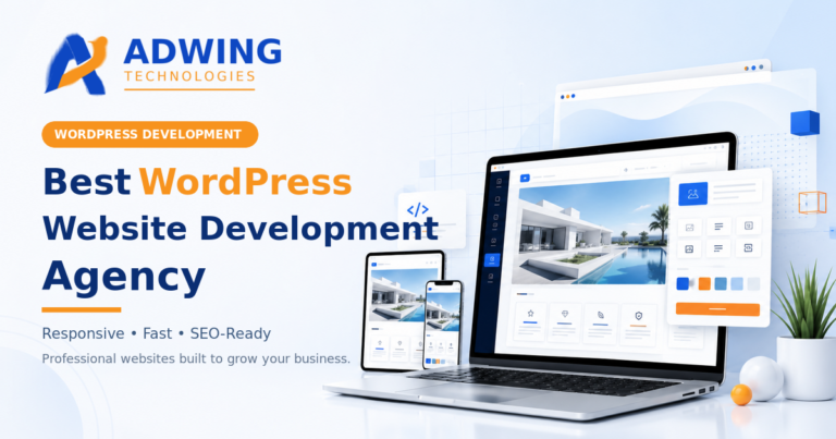 Best WordPress website development agency – Adwing Technologies