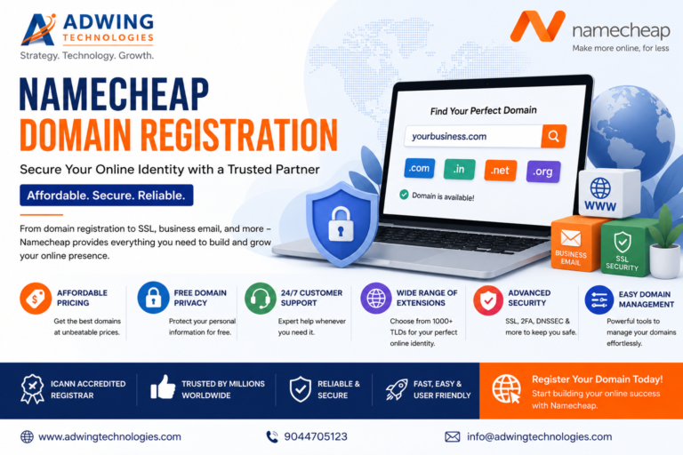 Namecheap Domain Registration