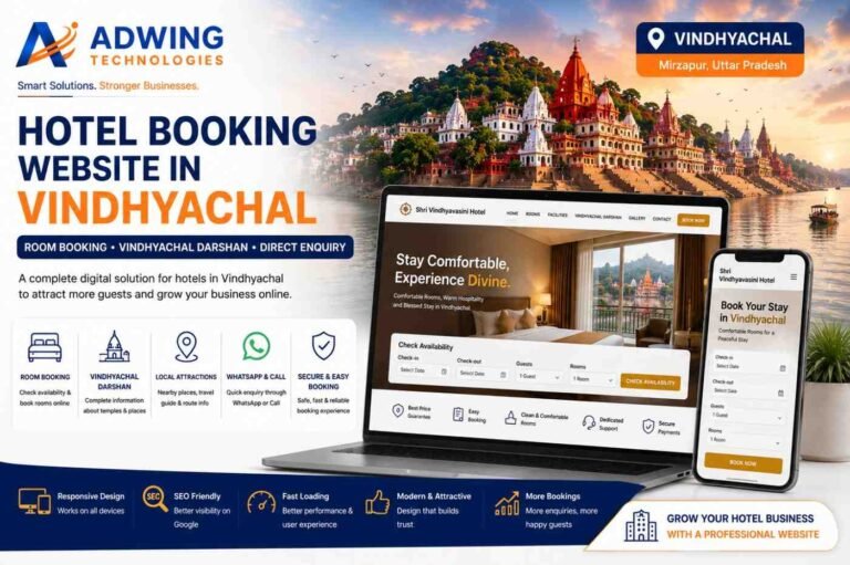 Hotel Booking Website in Vindhyachal