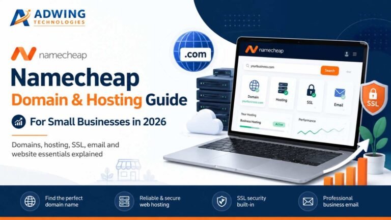 Namecheap domain and hosting guide for small business in 2026