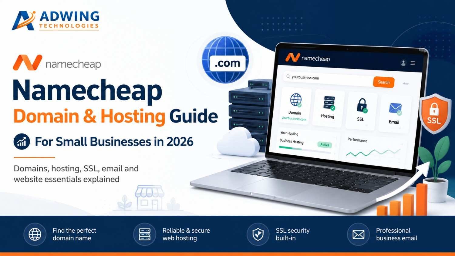 Namecheap domain and hosting guide for small business in 2026