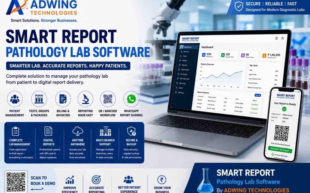 Pathology Lab Software Smart report By Adwing Technologies