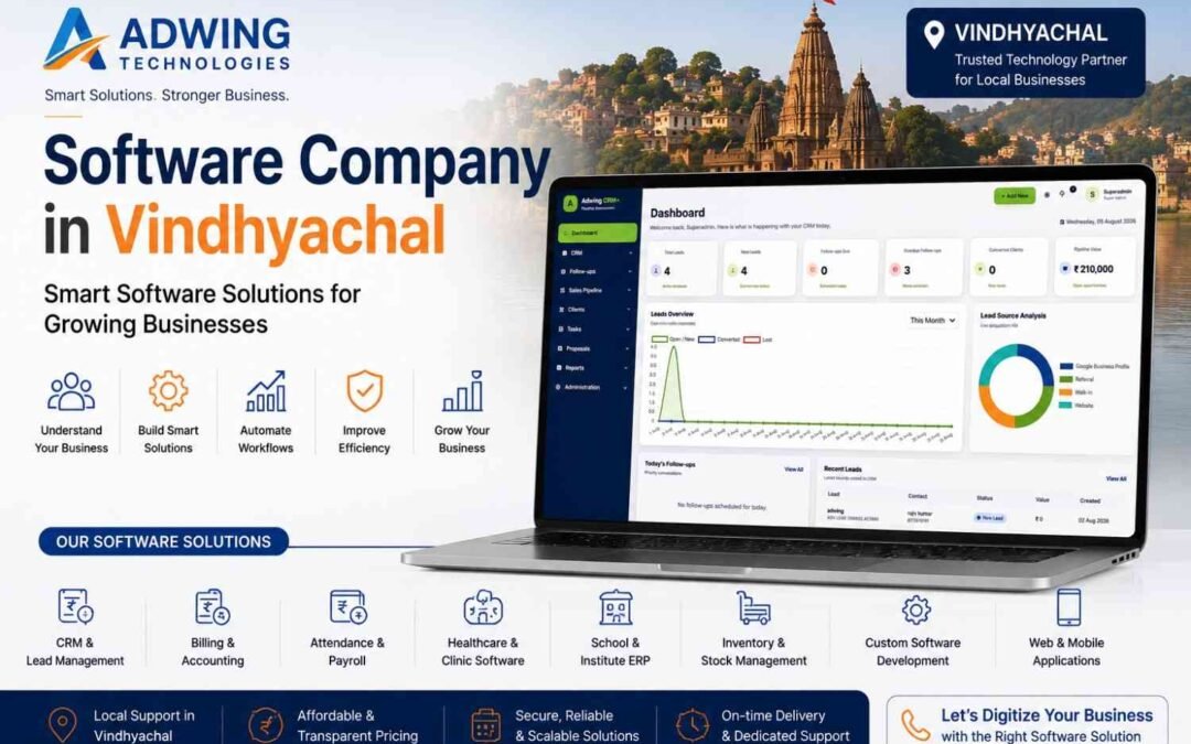 Software Company in Vindhyachal | Adwing Technologies
