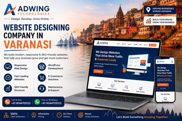 Website Designing Company in Varanasi.
