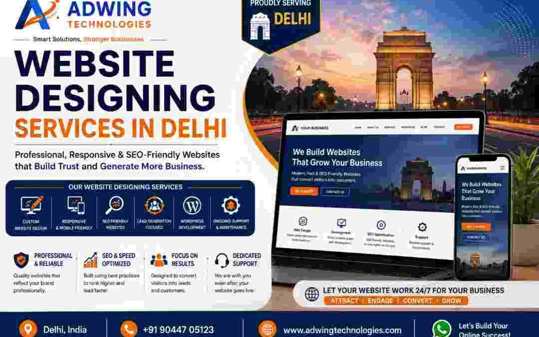 Website designing services in Delhi