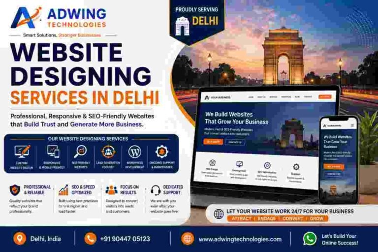 Website designing services in Delhi
