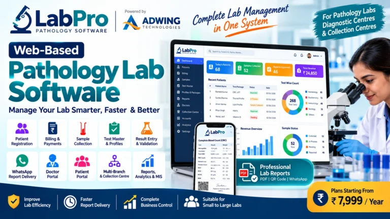 Web-Based Pathology Lab Software