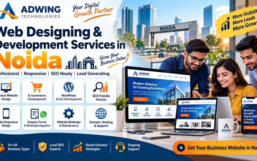 Web Designing & Development Services in Noida | Adwing Technologies
