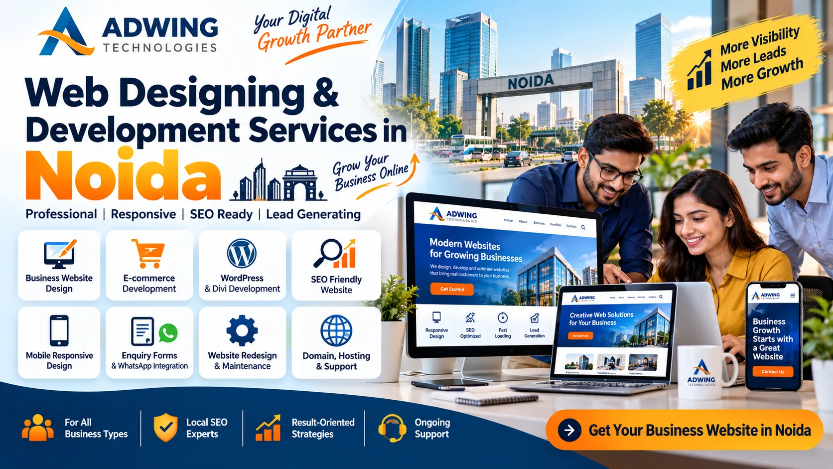 Web Designing & Development Services In Noida
